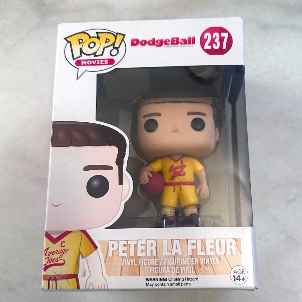 Dodgeball Funko #237 Peter La Fleur New in Box